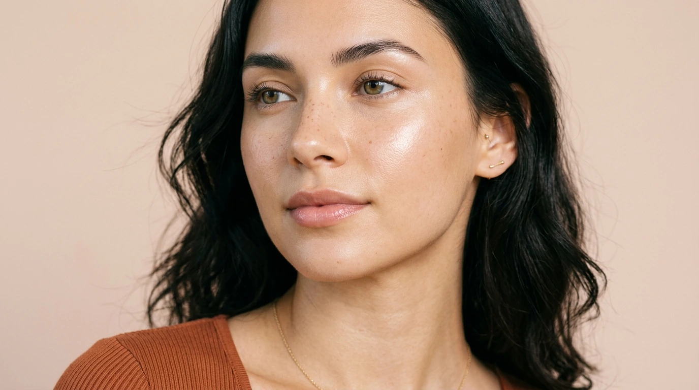 Application d'un masque pendant un soin du visage